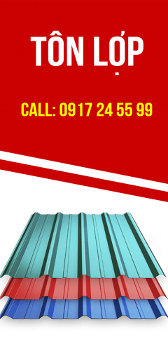 Giá tôn lợp, tôn Hoa Sen, tôn Đông Á, tôn Phương Nam