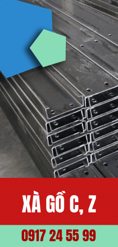 Xà gồ chữ C, Xà gồ Z